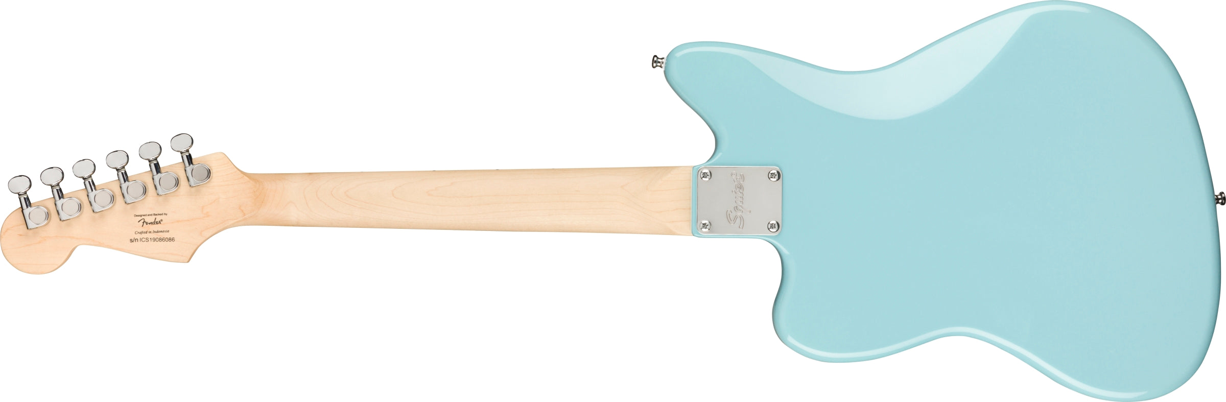Squier Mini Jazzmaster HH Maple Fingerboard Electric Guitar Daphne Blue