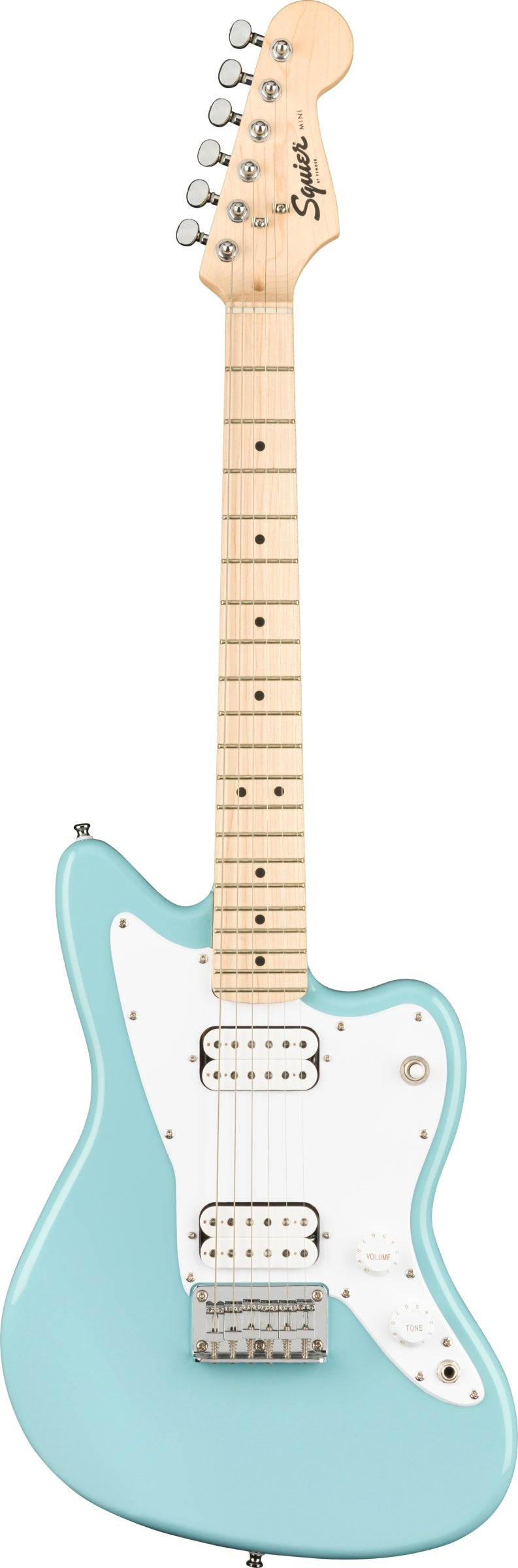 Squier Mini Jazzmaster HH Maple Fingerboard Electric Guitar Daphne Blue