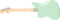 Squier Mini Jazzmaster HH Maple Fingerboard Electric Guitar Surf Green