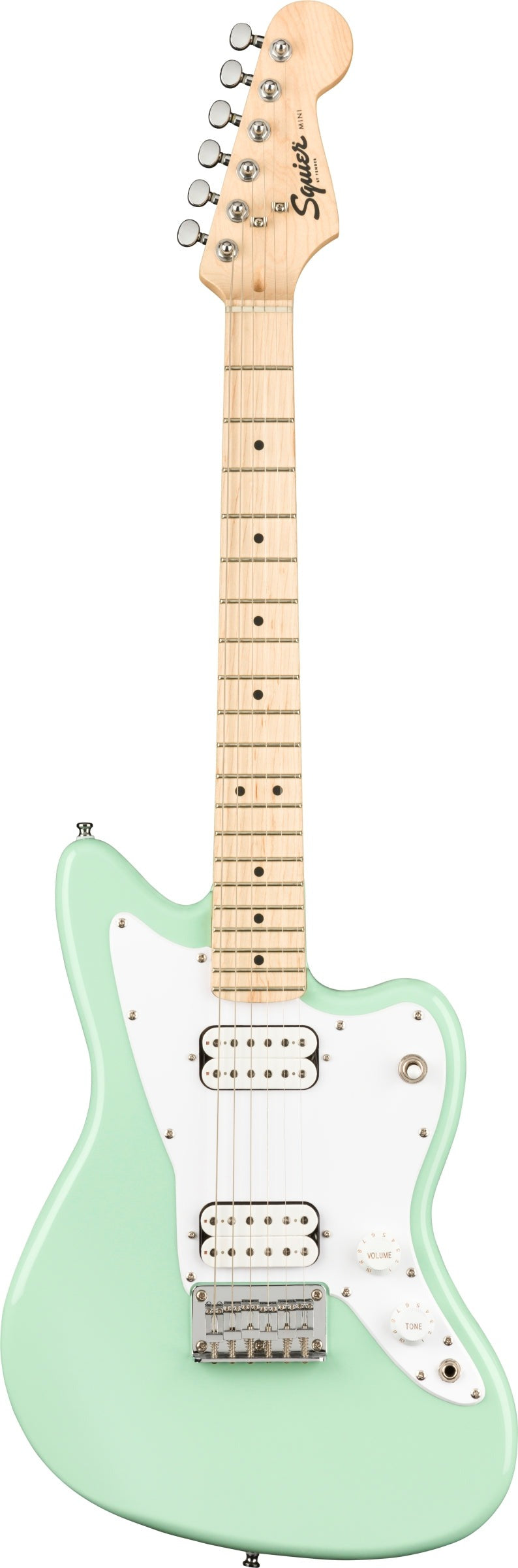 Squier Mini Jazzmaster HH Maple Fingerboard Electric Guitar Surf Green