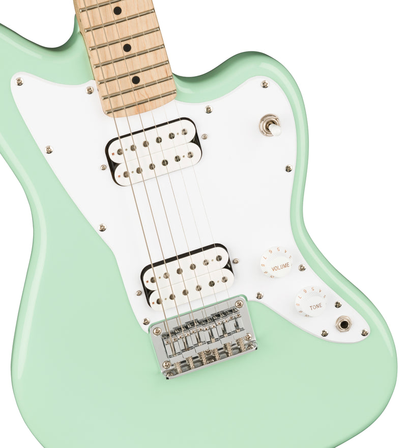 Squier Mini Jazzmaster HH Maple Fingerboard Electric Guitar Surf Green