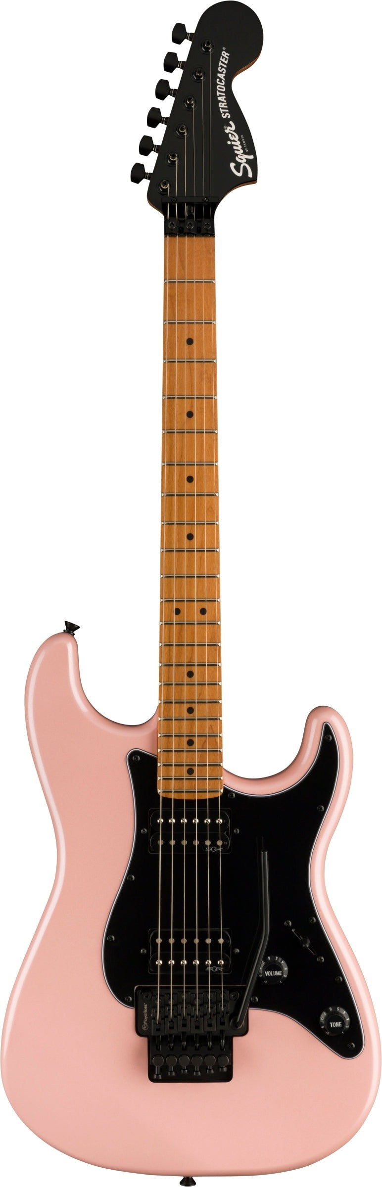 Squier Contemporary Stratocaster HH FR Solidbody Electric Guitar - Shell Pink Pearl