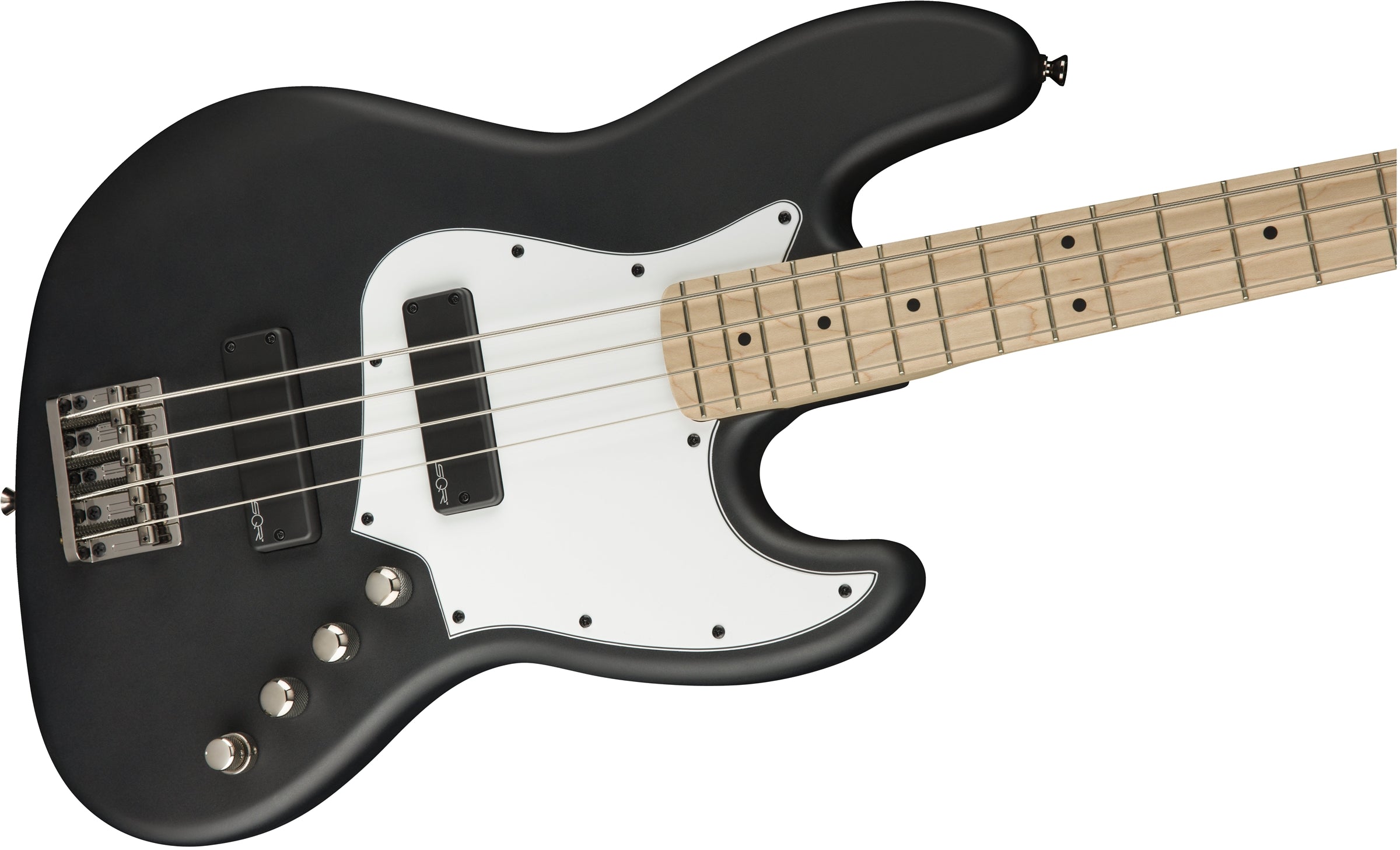 Squier Contemporary Active Jazz Bass HH Maple Fingerboard Flat Black