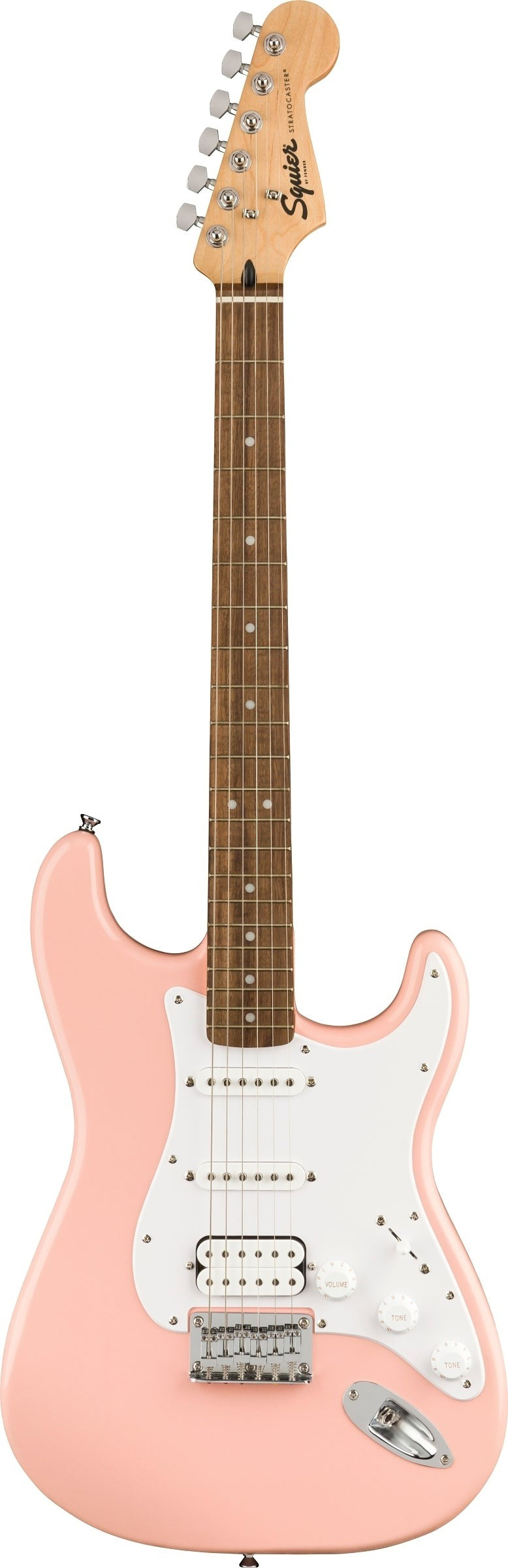 Squier Bullet Stratocaster HT HSS Electric Guitar - Shell Pink