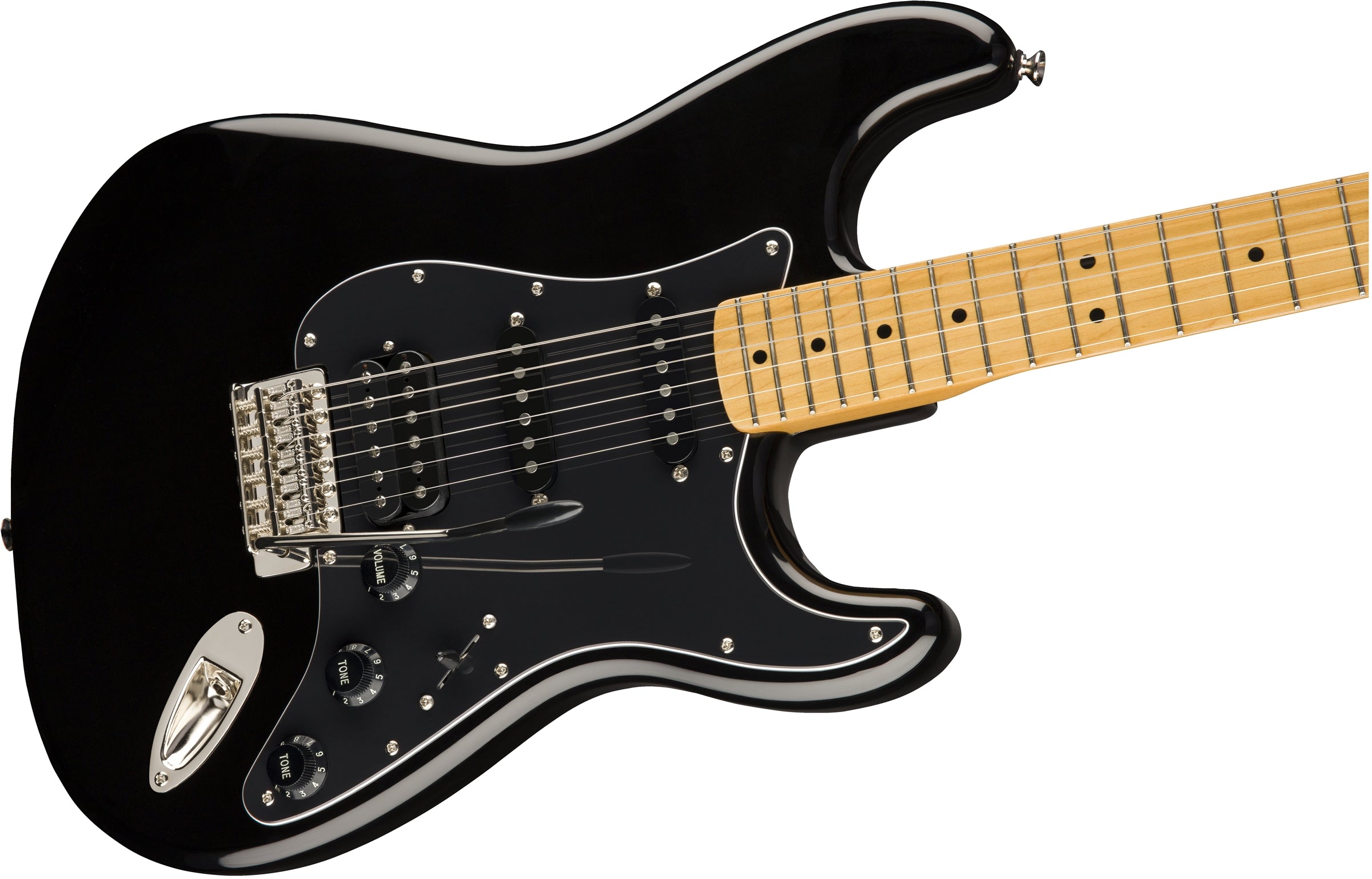 Squier Classic Vibe '70s Stratocaster HSS Maple Fingerboard Electric Guitar Black