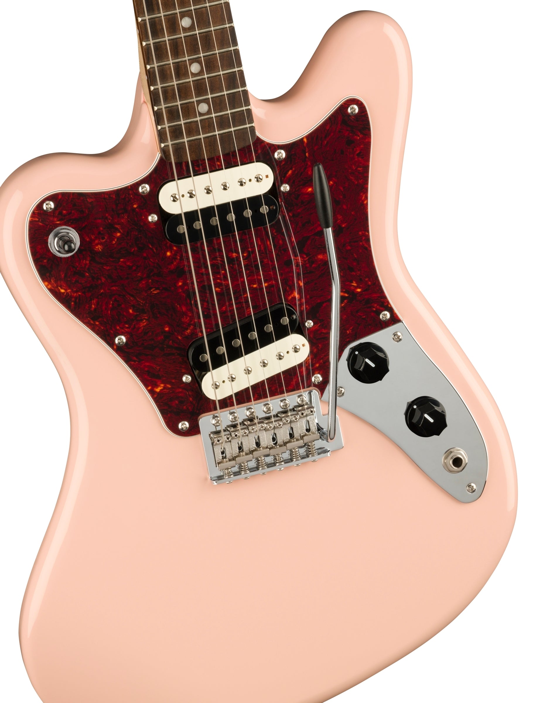 Squier Paranormal Super-Sonic Electric Guitar - Shell Pink