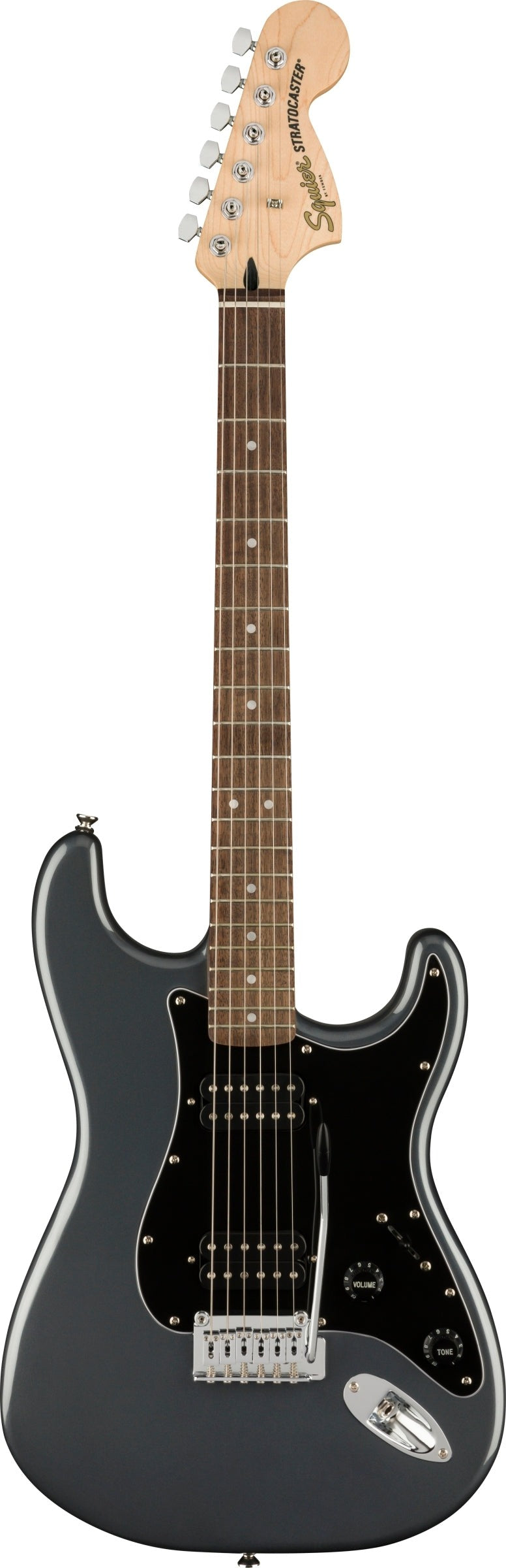 Squier Affinity Series Stratocaster Electric Guitar - Charcoal Frost Metallic
