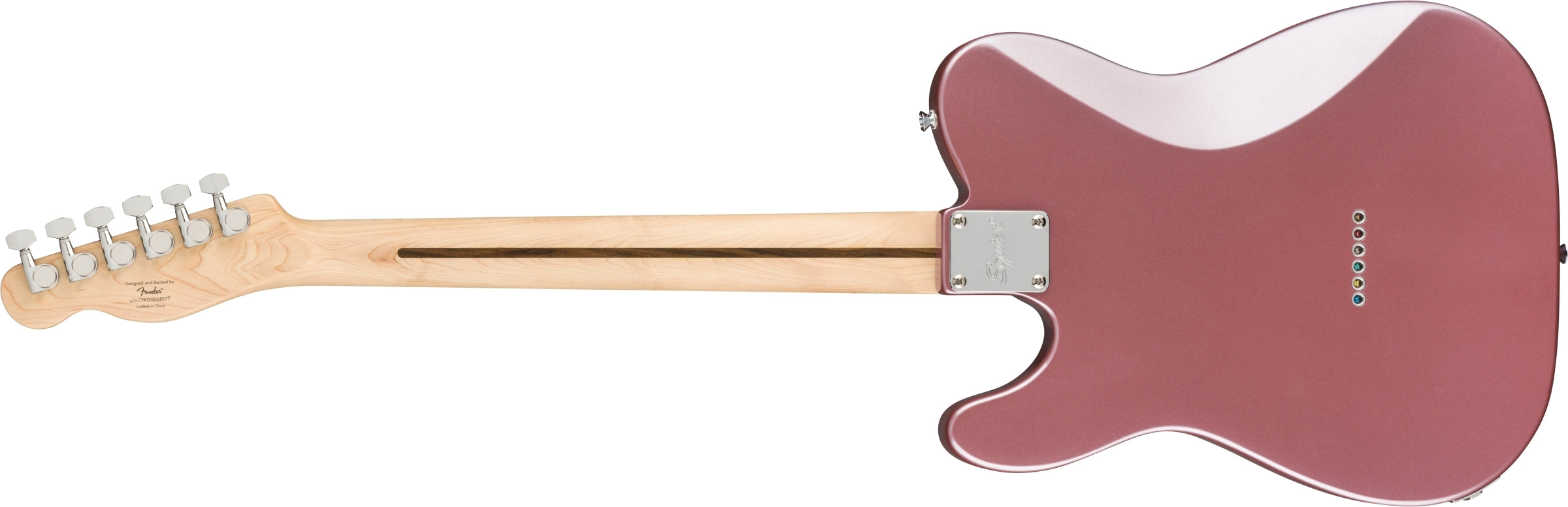 Squier Affinity Series Telecaster Deluxe Electric Guitar - Burgundy Mist