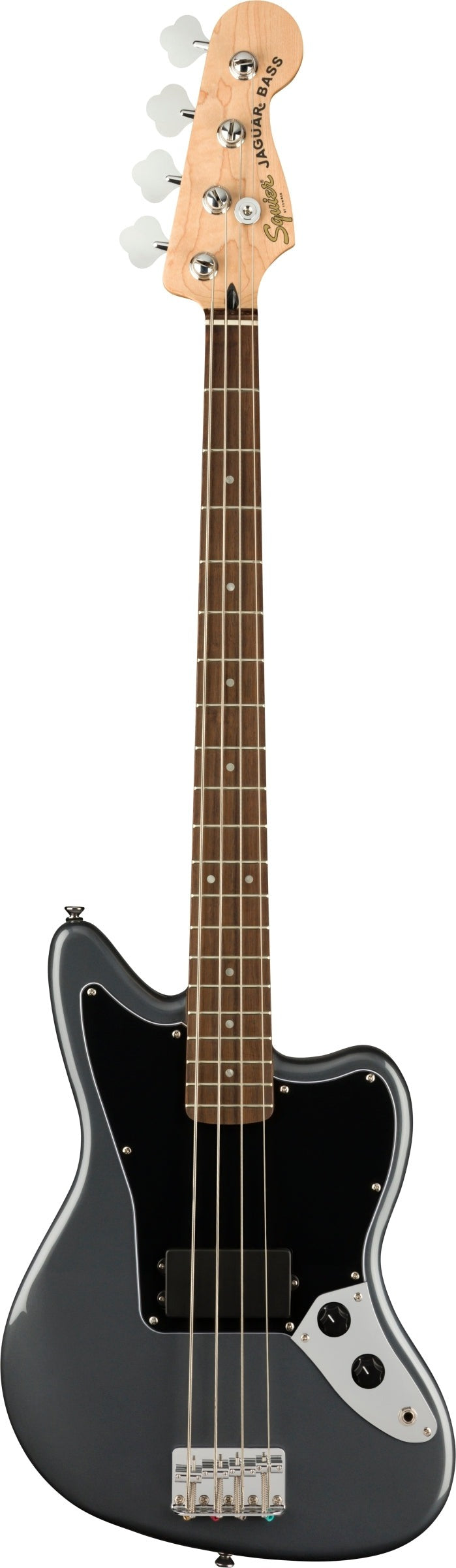 Squier Affinity Series Jaguar 4-String Electric Bass  - Charcoal Frost Metallic