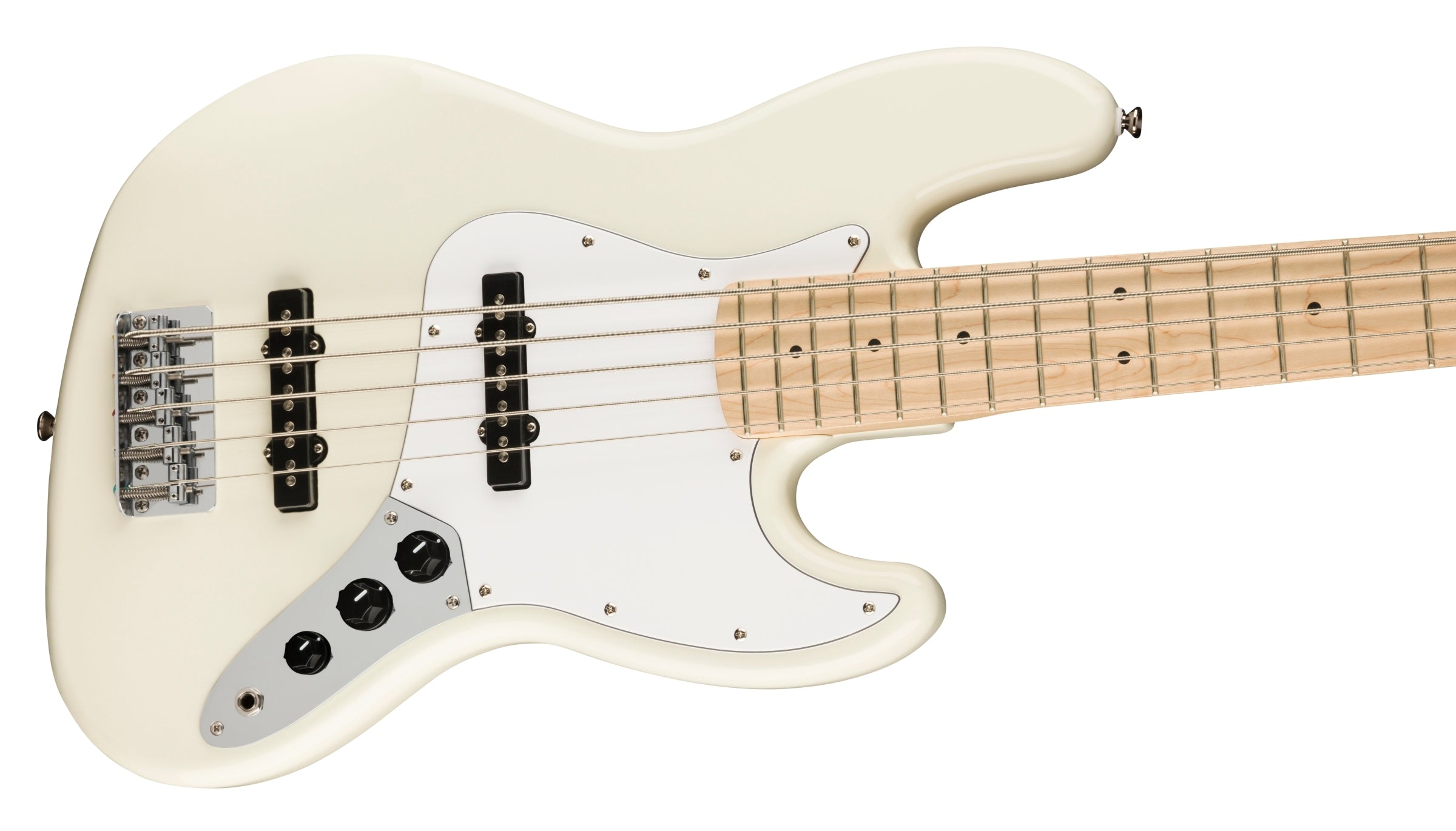Squier Affinity Series Jazz 5-String Electric Bass - Olympic White