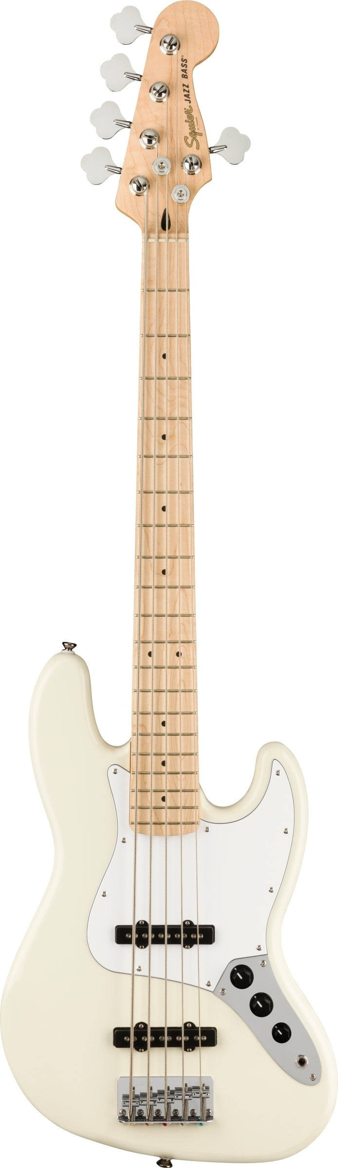 Squier Affinity Series Jazz 5-String Electric Bass - Olympic White