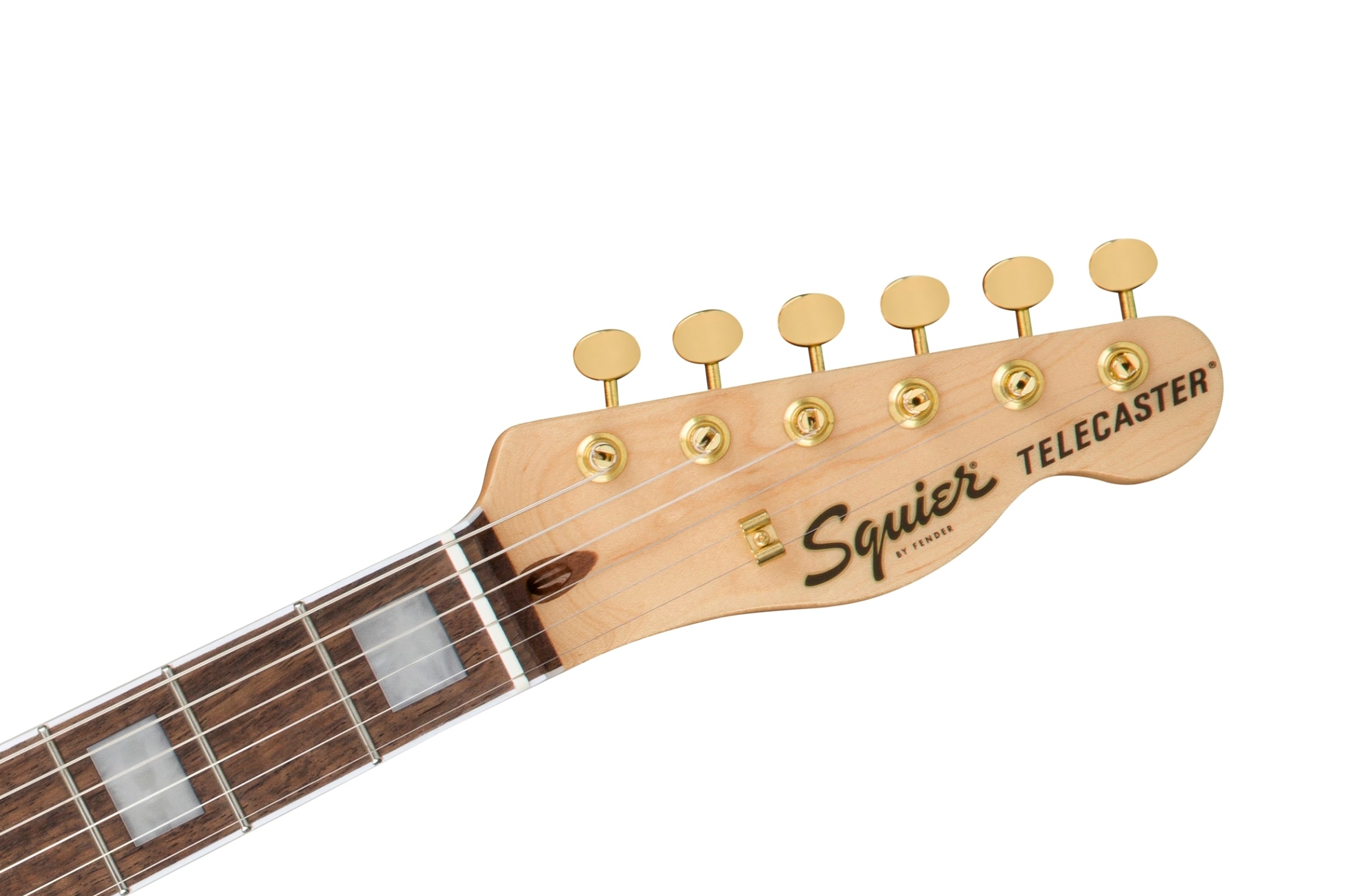 Squier 40th Anniversary Gold Edition Telecaster Electric Guitar - Black