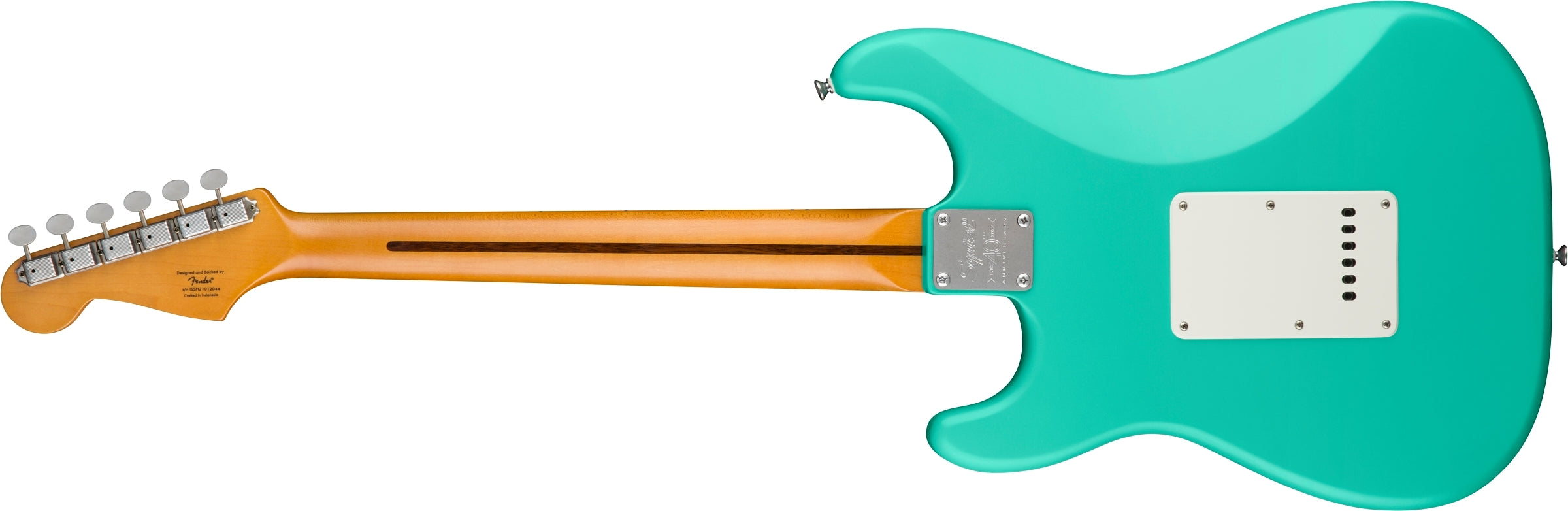 Squier 40th Anniversary Stratocaster Vintage Edition Electric Guitar - Satin Seafoam Green