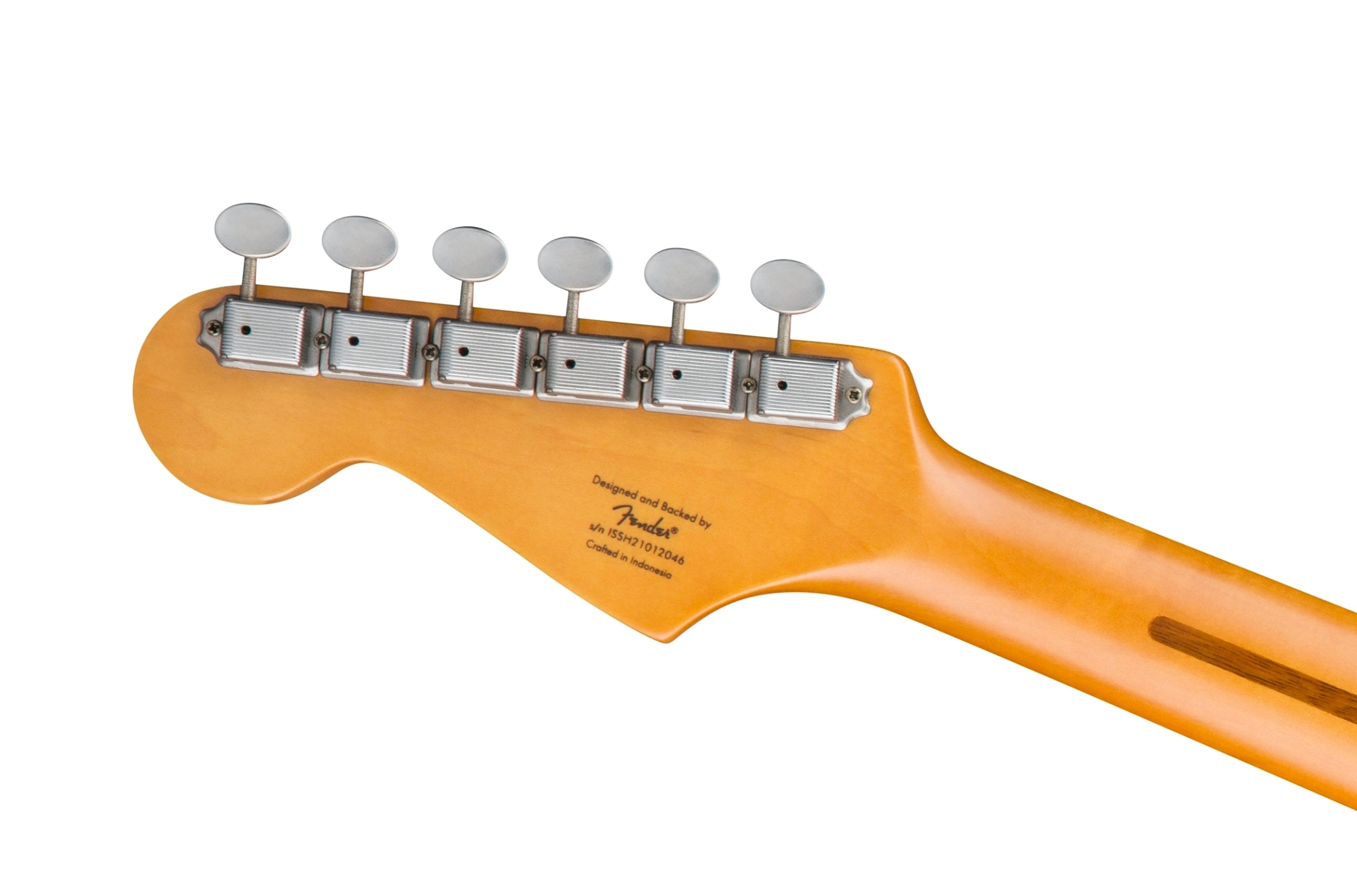 Squier 40th Anniversary Stratocaster Electric Guitar - Satin Wide 2-Color Sunburst