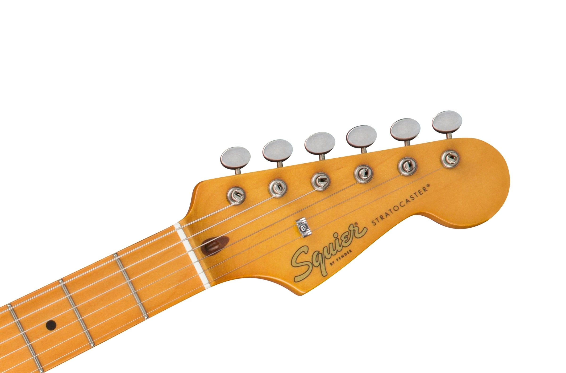 Squier 40th Anniversary Stratocaster Electric Guitar - Satin Wide 2-Color Sunburst