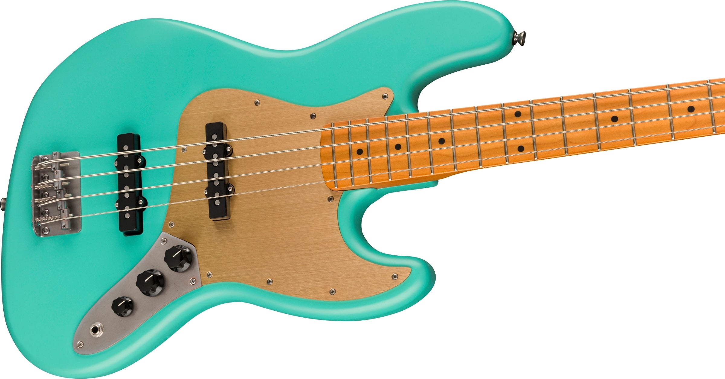 Squier 40th Anniversary Vintage Edition Jazz Bass Guitar - Satin Seafoam Green