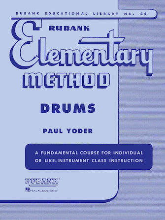 Rubank Elementary Method- Drums