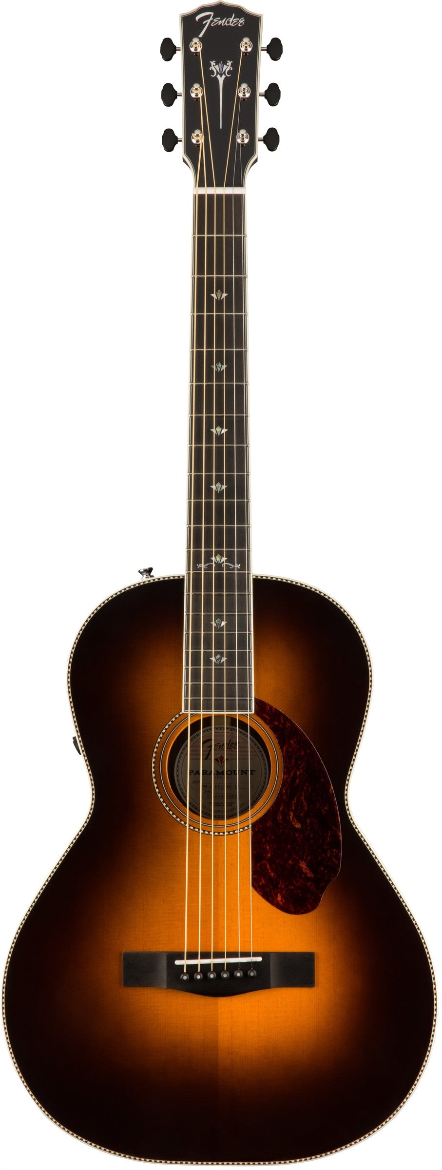 PM-2 Deluxe Parlor Acoustic Guitar, Vintage Sunburst