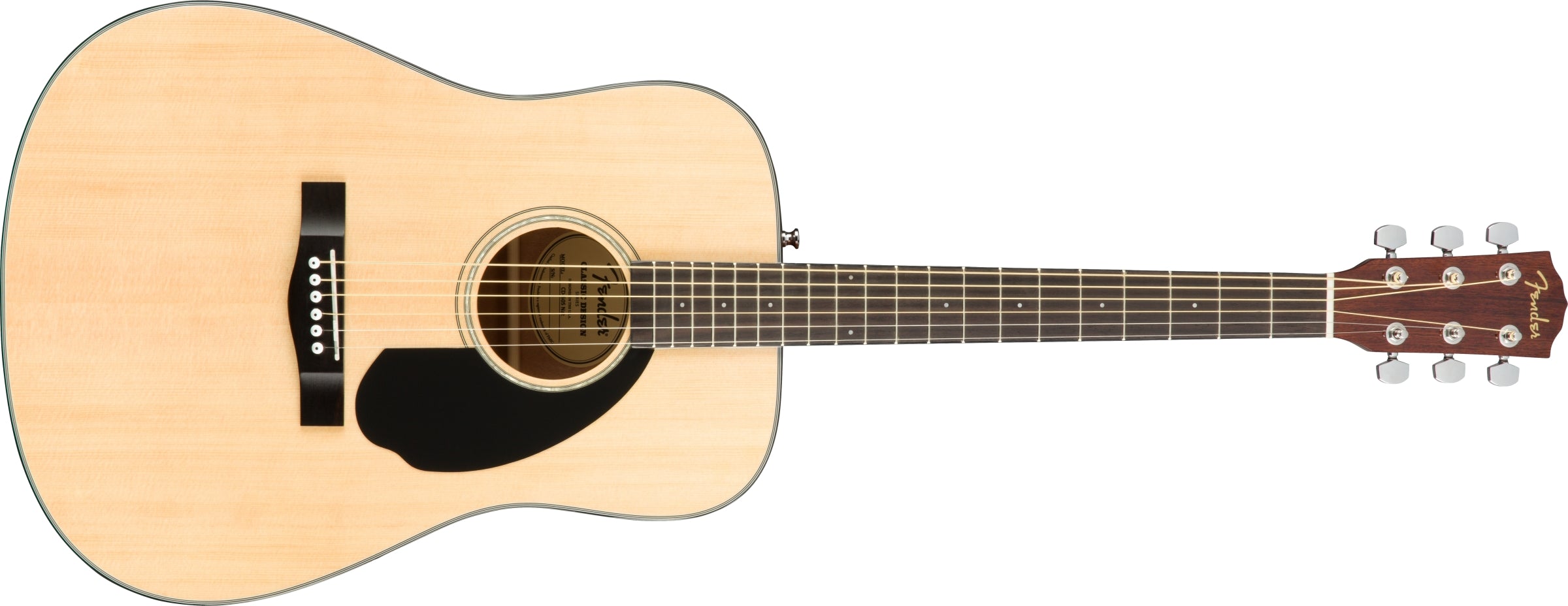 Fender CD-60S Dreadnought V2 Acoustic Guitar Pack Natural