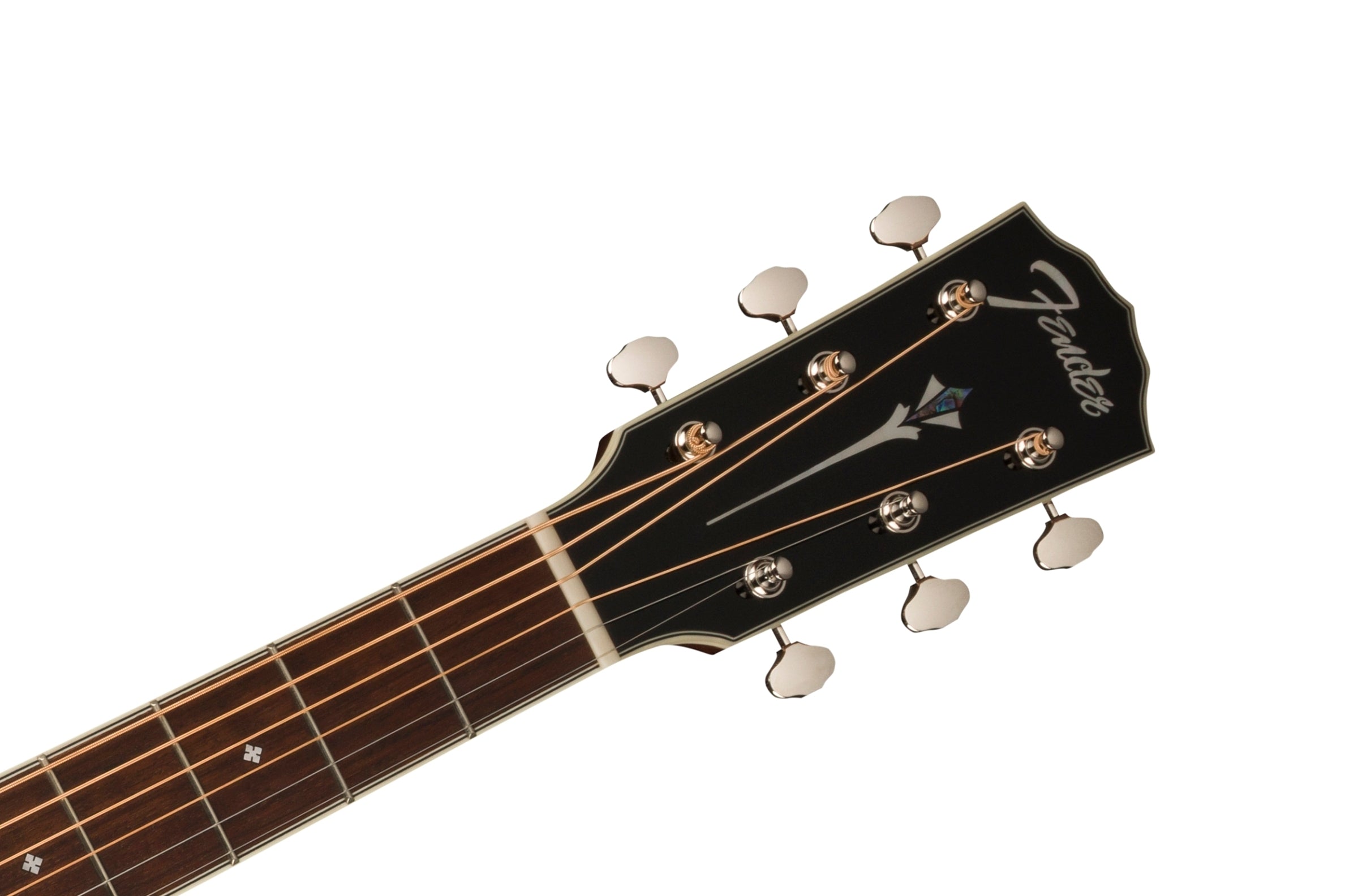 Fender Paramount PO-220E Orchestra Acoustic-Electric Guitar - 3-Color Vintage Sunburst