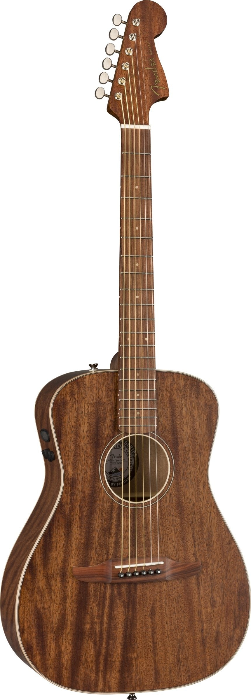 Fender Malibu Special Acoustic Electric Guitar - Mahogany