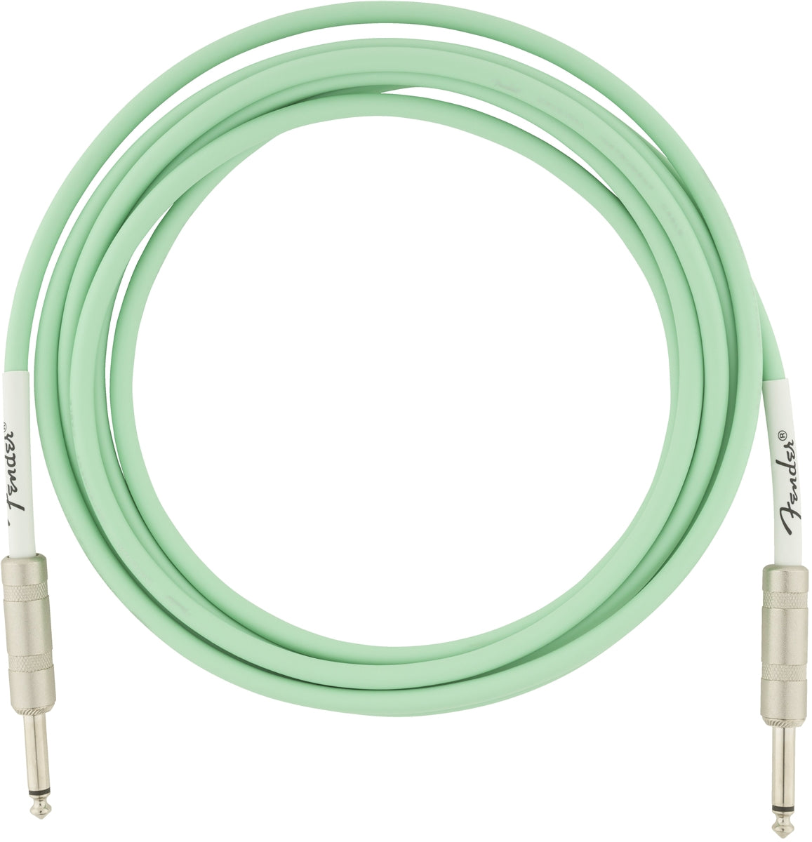 Fender Original Series Straight to Straight Instrument Cable 10ft - Surf Green
