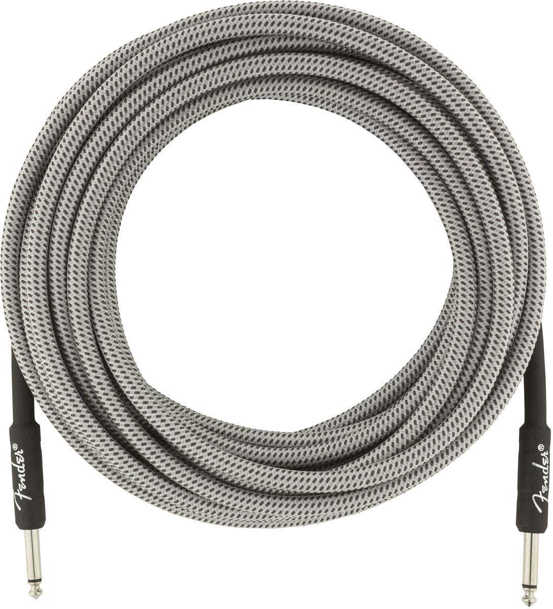Fender Professional Series 25' Instrument Cable - White Tweed