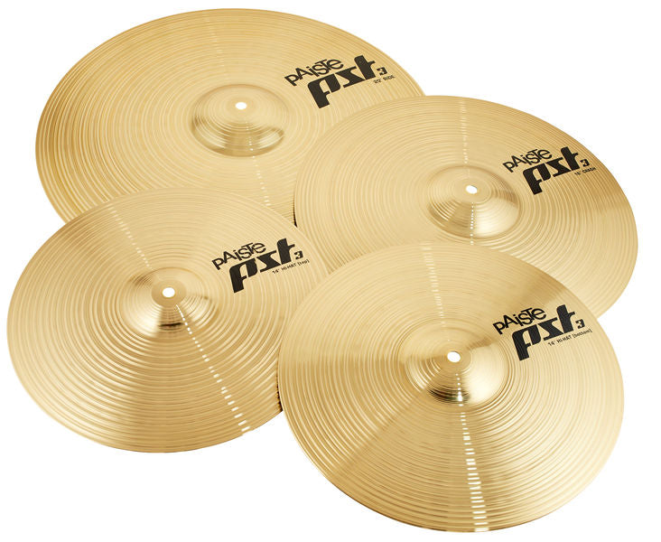 Paiste PST 3 Universal Cymbal Set 14/18/20 + Free 16