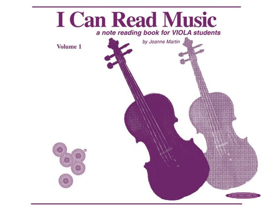 I Can Read Music Viola Volume 1