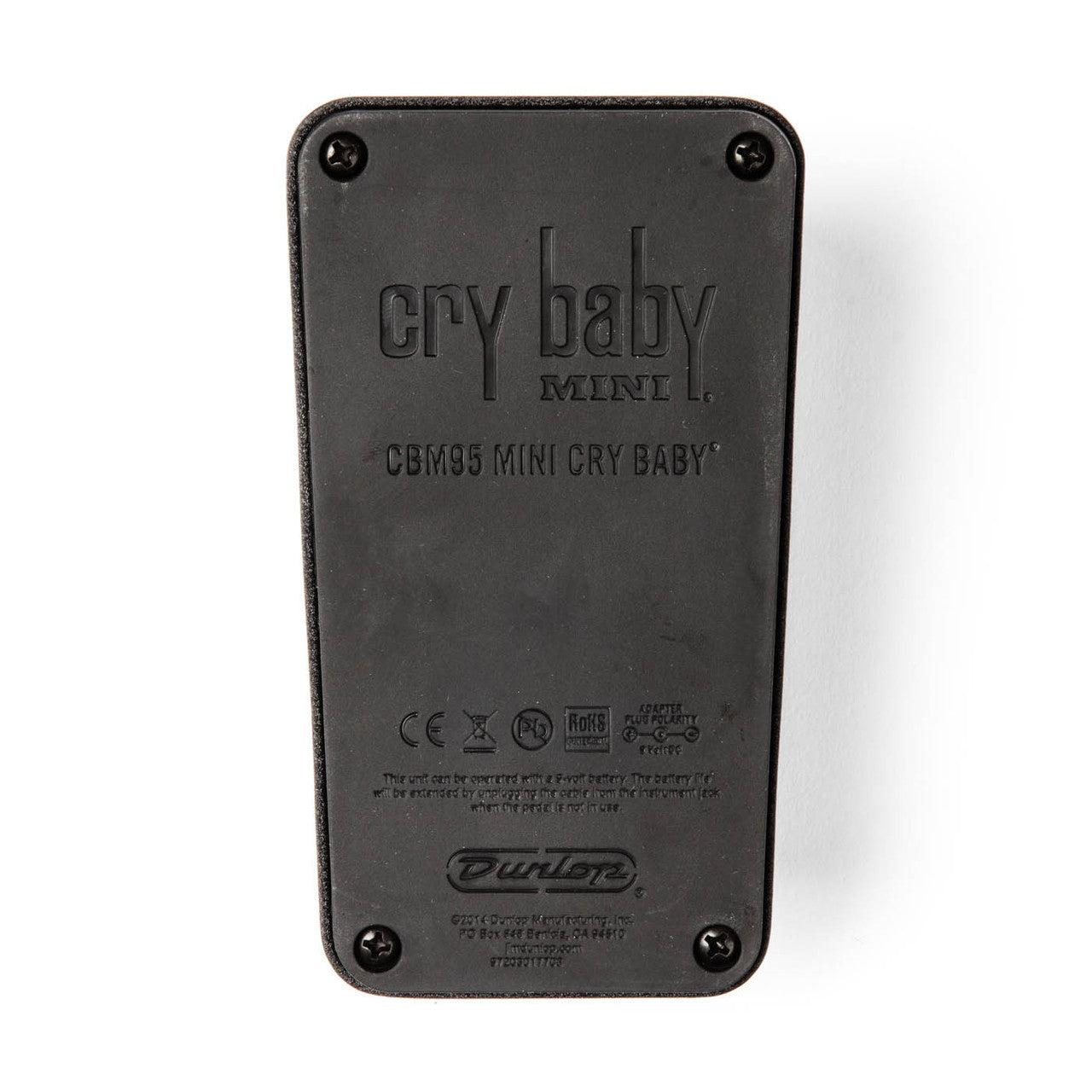 Dunlop Cry Baby Mini Compact Wah Pedal For Guitar