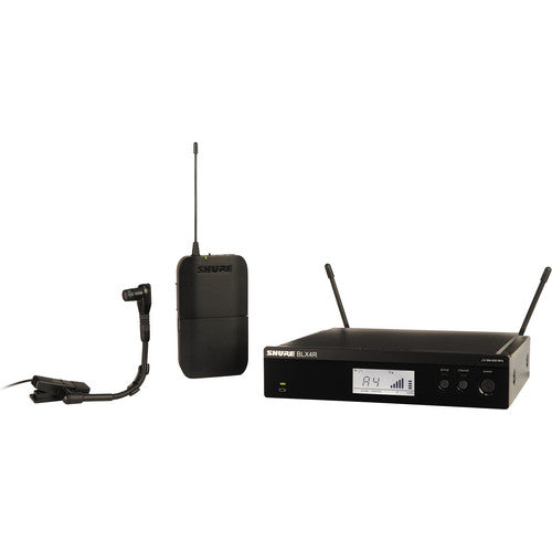 Shure BLX14R/B98 Wireless Cardioid Instrument Microphone System (J10: 584 to 608 MHz)