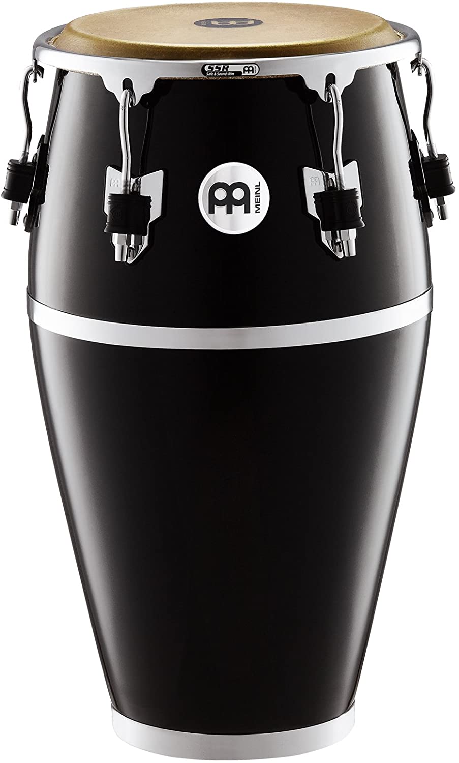 Meinl Percussion FC1212BK Fibercraft Series 12-Inch Fiberglass Tumba, Black