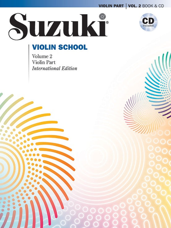 Alfred Suzuki Violin School International Volume 2 Book & CD