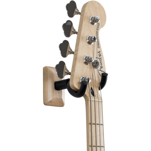 Gator Wall-Mounted Guitar Hanger with Maple Mounting Plate