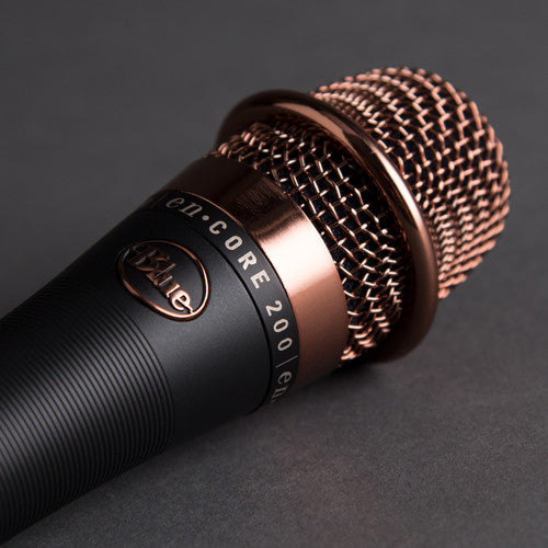 Micrófono vocal dinámico de mano activo Blue enCORE 200 (Negro)