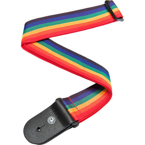 Planet Waves Polypropylene 2" Guitar Strap (Rainbow)