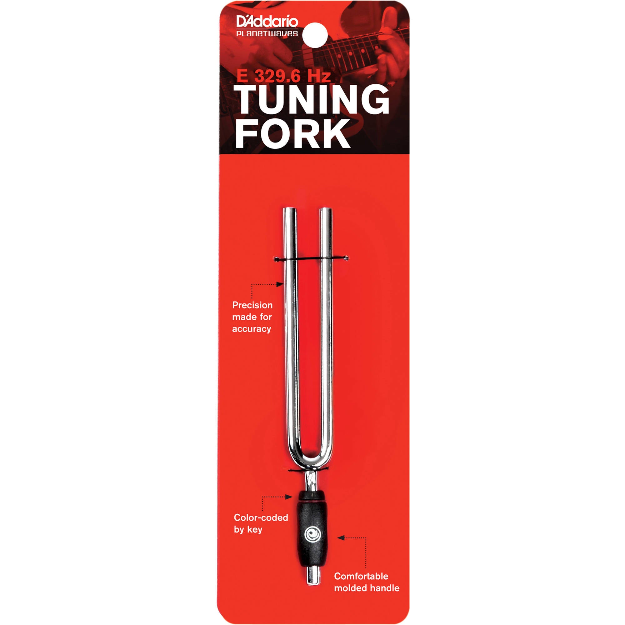 D'Addario Tuning Fork for Key of "E" (329.6Hz)