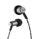 V-MODA Forza Metallo In-Ear Headphones with In-Line Mic and Remote Control (Apple iOS, Gunmetal Black)