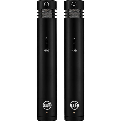 Warm Audio WA-84 Small Diaphragm Condenser Microphone (Stereo Pair, Black)