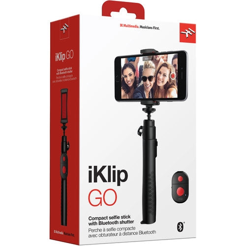 Ik Multimedia Iklip Go Selfie Stick For Iphone, Tablet and Digital Camera