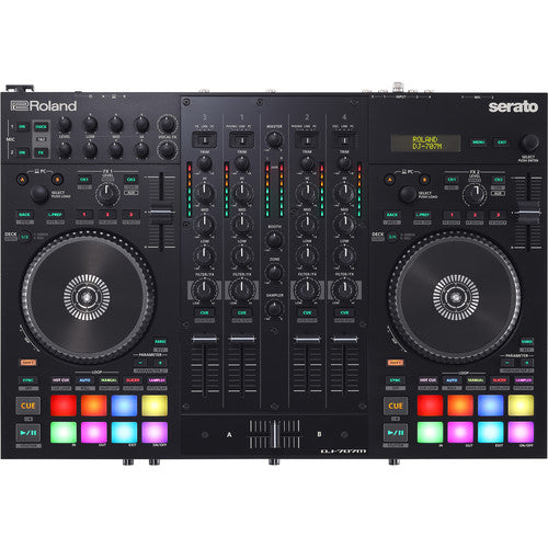 Roland DJ-707M 4-Channel DJ Controller for Serato DJ