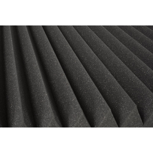 Ultimate Support 2" Wedge-Style Absorption Studio Foam Panel 24 x 24" (12-Pack, Charcoal)