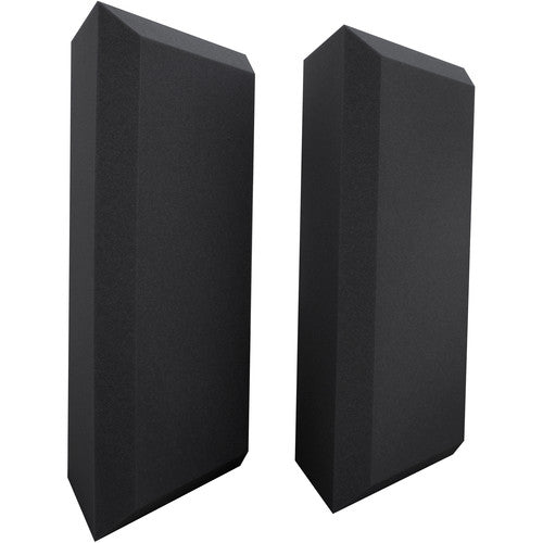 Ultimate Support UA-BTB-24 2 Bevel-Style Acoustic Bass Traps (12 x 12 x 24", Charcoal, Pair)