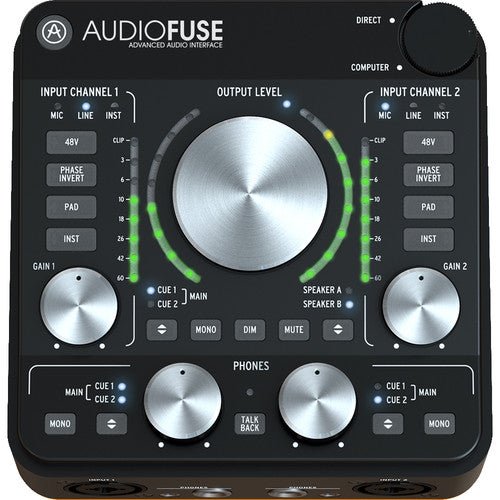 Arturia AudioFuse Rev2 14x14 Audio Interface (Black)