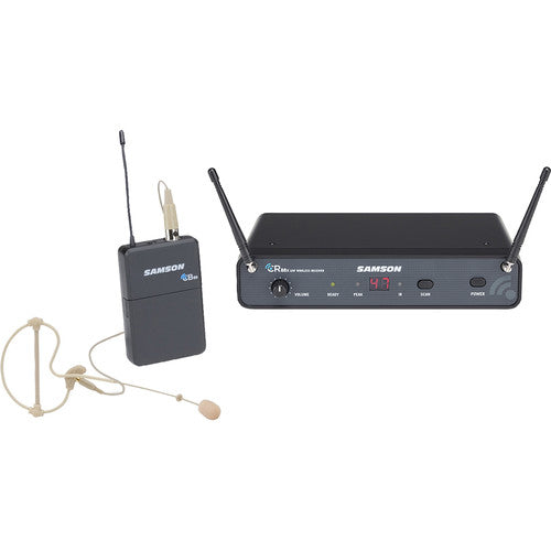 Samson Concert 88x UHF Wireless System with SE10 Earset Mic (K: 470 to 494 MHz)