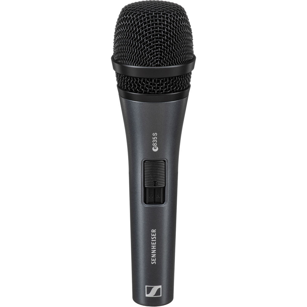 Sennheiser E 835S Handheld Cardioid Dynamic Microphone with On/Off Switch
