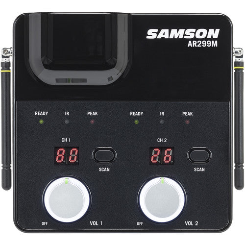 Samson Concert 288m Dual-Channel Wireless Lavalier/Headset & Handheld Microphone System
