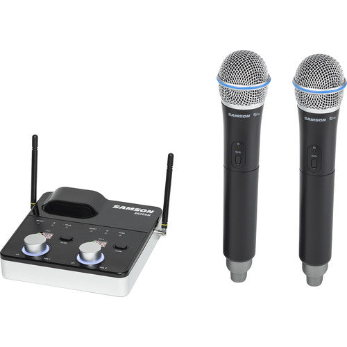 Samson Concert 288m Handheld Dual-Channel Wireless Handheld Microphone System (D: 542 to 566 MHz)