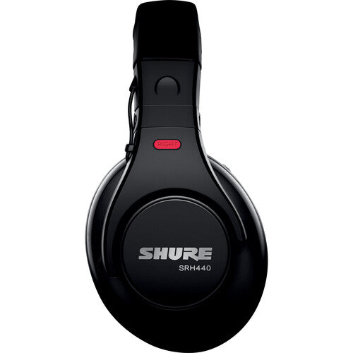 Shure SRH440 Closed-Back Over-Ear Studio Headphones