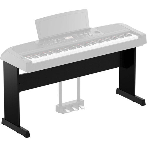 Yamaha L-300B Matching Stand for DGX-670 Digital Piano - Black